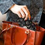 Pink Skull RFID Blocking Slim Wallet for Travel