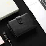 GOIACII RFID Blocking Leather Bifold Wallet for Men