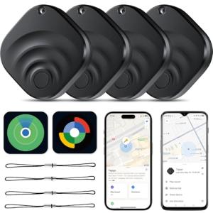 4 Pack Bluetooth Anti-Theft Air Tracker Tags