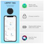 4 Pack LBPRT Airtag Trackers with Replaceable Battery