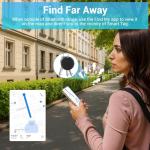 4 Pack LBPRT Airtag Trackers with Replaceable Battery