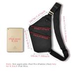 VADOO Men's Travel Anti-Theft Sling Bag - Black