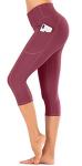 IUGA High Waist Capri Leggings with Pockets
