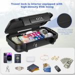 Portable Anti-Theft Safe Box with Code