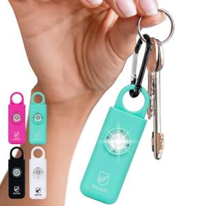 Defense Siren Keychain Alarm with Strobe Light