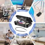 Portable Anti-Theft Safe Box with Code