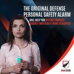 Defense Siren Keychain Alarm with Strobe Light