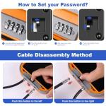 Portable Anti-Theft Safe Box with Code Lock