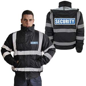 Reflective Hi-Vis Security Bomber Jacket