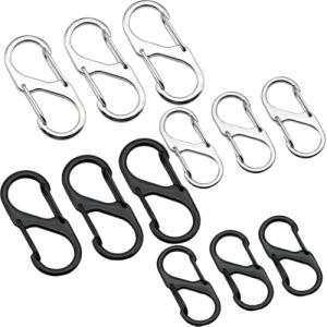 Dual Opening Anti-Theft Zipper Clips - 12PCS