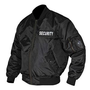 Anti-Theft Men's Black Harrington Bomber Jacket