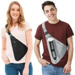 OSOCE Anti-Theft Crossbody Sling Bag – Grey