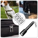 4-Pack Anti Theft Zipper Locks for Travel