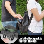 Anti-Theft Suitcase and Backpack Zipper Locks