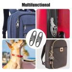 Anti-Theft Suitcase and Backpack Zipper Locks