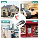 Door Stop Alarm & Portable Lock for Travel