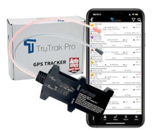 TruTrak Pro 4G - FMT200 4G GPS Tracker - Real Time Vehicle Tracker - Van, Caravan, Motorhome, Tractor, Bus & Car Tracker - Pay As You Go, 12-24V Self Install Including SIM & Data