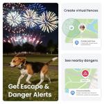 Tractive GPS Dog Tracker 2025 Edition - Black