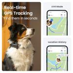 Tractive GPS Dog Tracker 2025 Edition - Black
