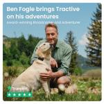 Tractive GPS Dog Tracker 2025 Edition - Black