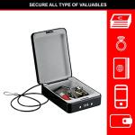 Travel Safe with Cable and Combination Lock