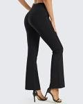 Women's Anti-Theft Bootcut Yoga Pants with Pockets
