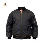 Men's Black Army Biker Bomber Jacket