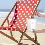 Anti-Theft Portable Beach Chair Safe and Travel Vault - for Stowing a Wallet, Cell Phone, Sunglasses, Camera, Keys, ID Cards, Driver’s License, Credit Cards, Passport, Cash, Gewelry and/or Medication