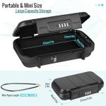 WACCET Waterproof Portable Anti-Theft Safe Box