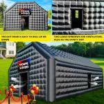 WARSUN Inflatable Nightclub Party Tent and Gazebo