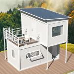 Modern Two-Story Tiny House with Restroom