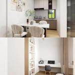 2-Story Portable Tiny House with Kitchen and Bathroom