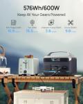 DaranEner 600W Portable Power Station for Off-Grid Use