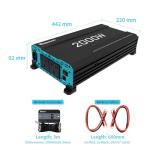 Renogy 2000W Pure Sine Wave Inverter with Controller