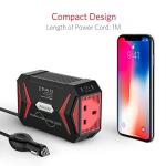 BESTEK 300W Pure Sine Wave Inverter with USB Ports