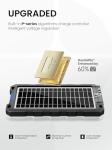 POWOXI 9W Waterproof Solar Battery Charger Kit