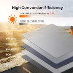 FlexSolar 20W Portable Solar Charger for Outdoors