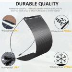 100W Flexible Solar Panel Kit for Off Grid Use