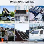 100W Flexible Solar Panel Kit for Off Grid Use