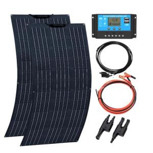 200W Solar Panel Kit with Charge Controller