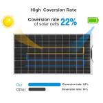 200W Flexible Solar Panel Kit with Charge Controller