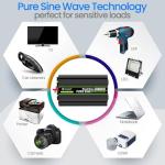 NOVOPAL 1500W Pure Sine Wave Power Inverter