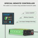 EDECOA 1500W DC to AC Power Inverter