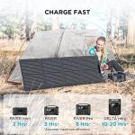 EF ECOFLOW 110W Foldable Solar Panel Charger