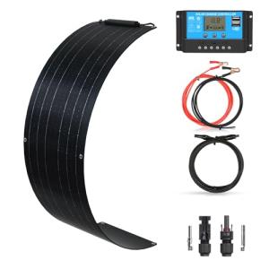 50W Flexible Monocrystalline Solar Panel Kit