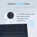 50W Flexible Monocrystalline Solar Panel Kit