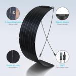 50W Flexible Monocrystalline Solar Panel Kit