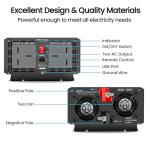 NOVOPAL 1500W Pure Sine Wave Power Inverter