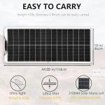 XINPUGUANG 100W Flexible Solar Panel Kit