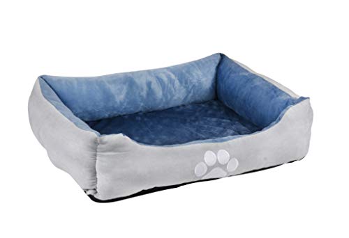 long rich Rectangle Bolster Pet Bed, Dog Bed Medium Size
